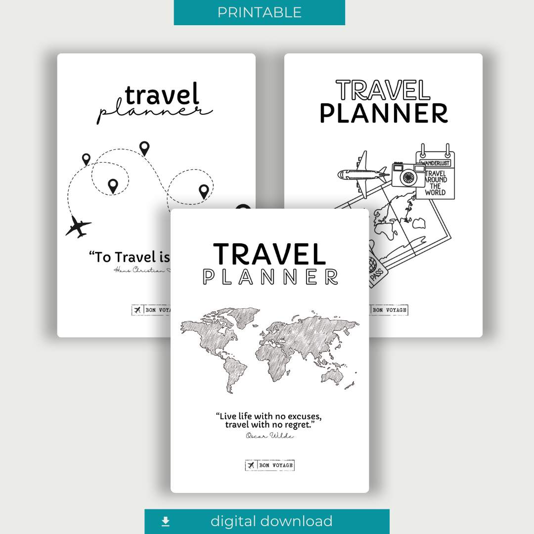 Travel Planner Printable