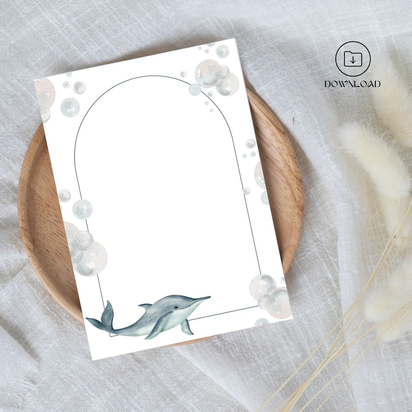 Watercolor Printable Cards