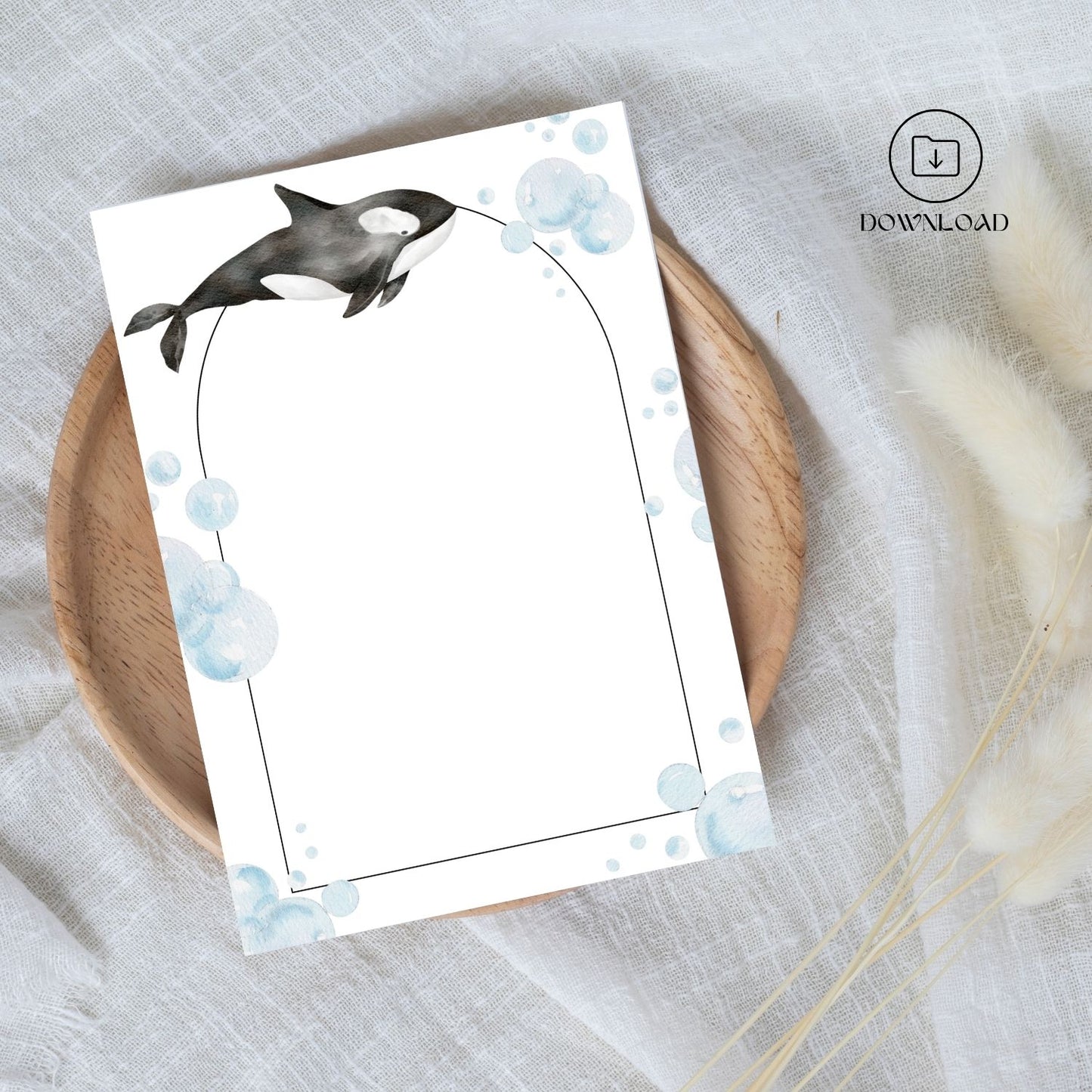 Watercolor Printable Cards