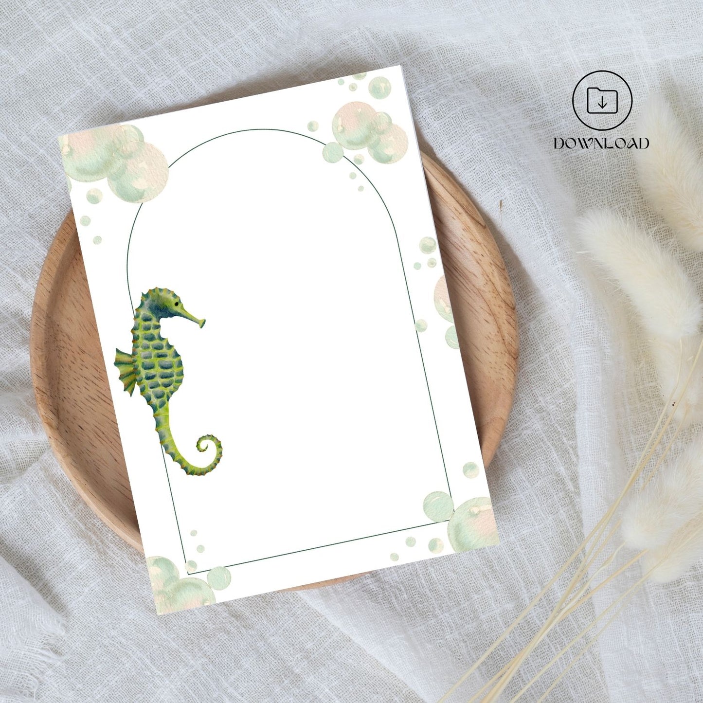 Watercolor Printable Cards