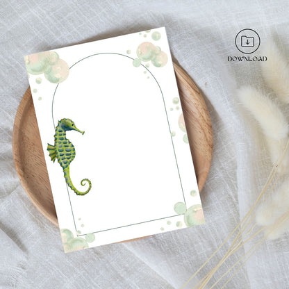 Watercolor Printable Cards