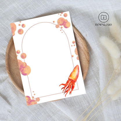 Watercolor Printable Cards