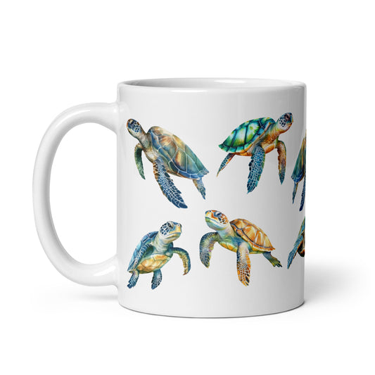 Tortues de Mer Tasse Céramique