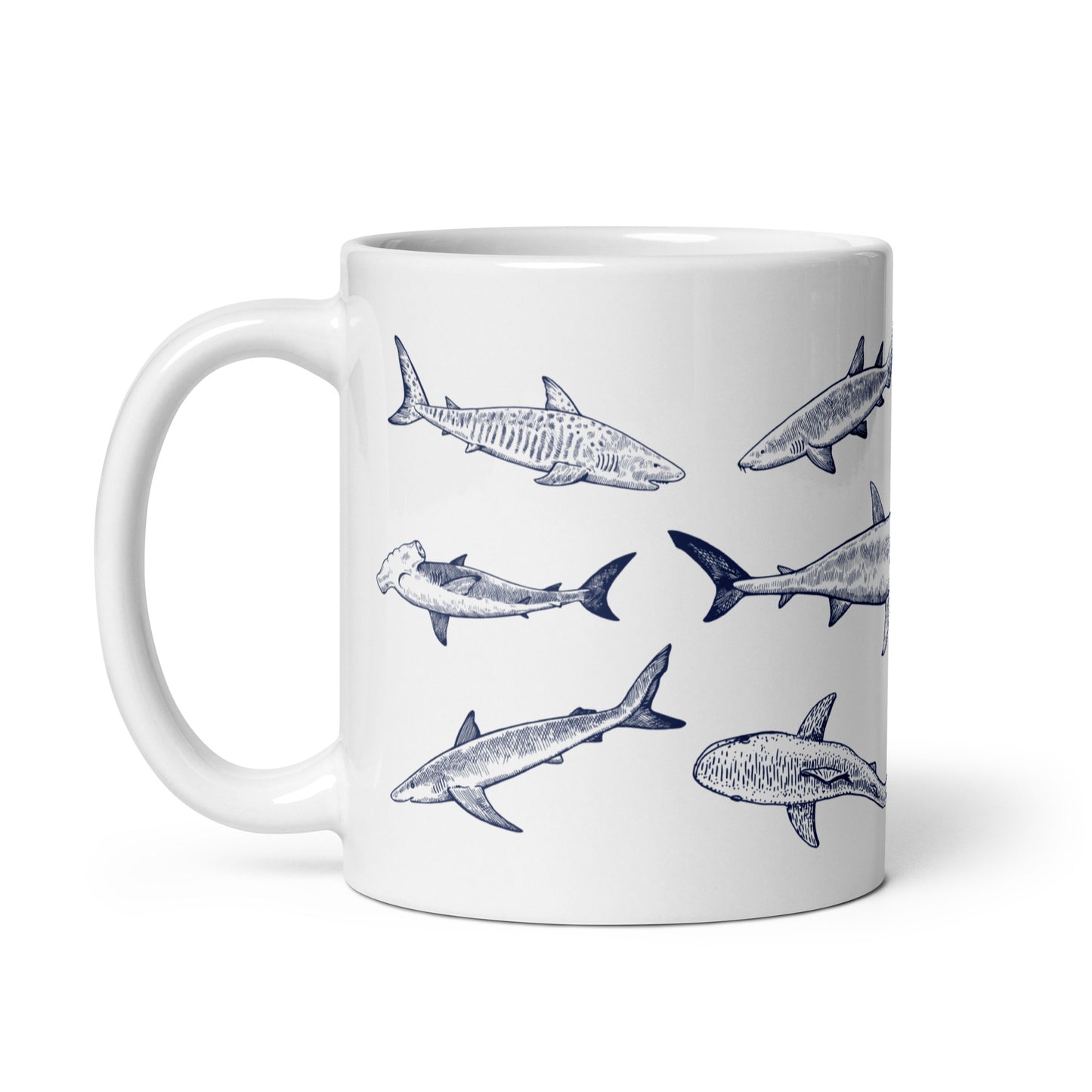 Requins Tasse Céramique