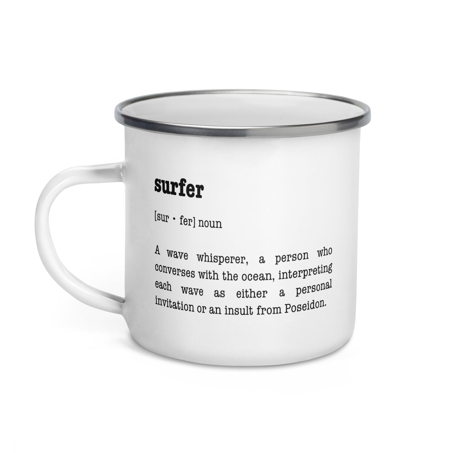 Surfer Definition Tasse Émail