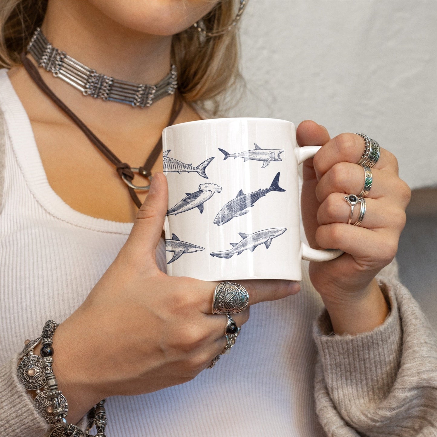 Sharks Ceramic Mug