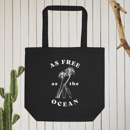 As Free As The Ocean Tote Bag