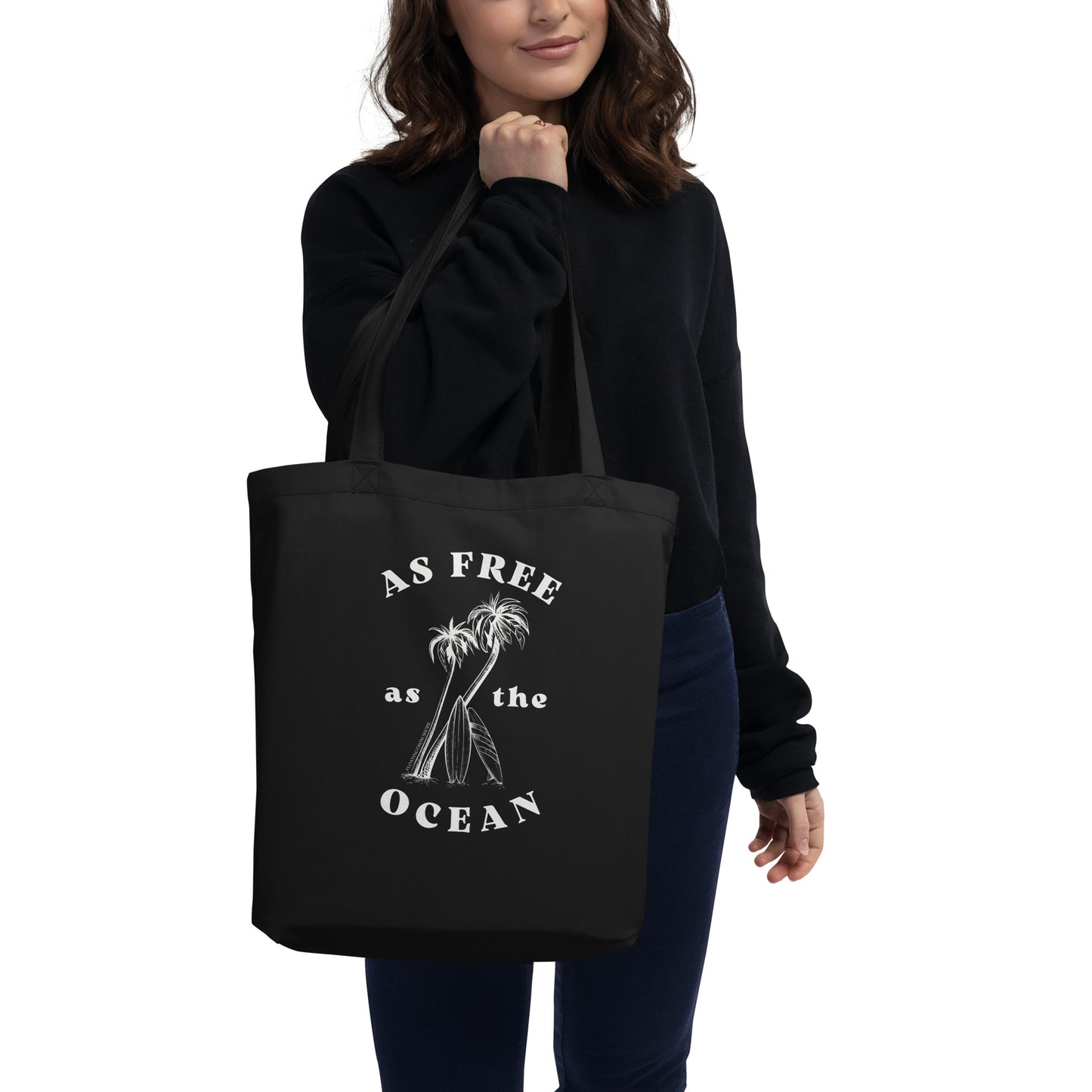 As Free As The Ocean Tote Bag