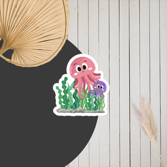 Jellyfish Hiding Stickers