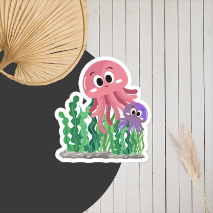 Jellyfish Hiding Stickers