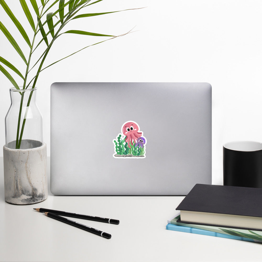 Jellyfish Hiding Stickers