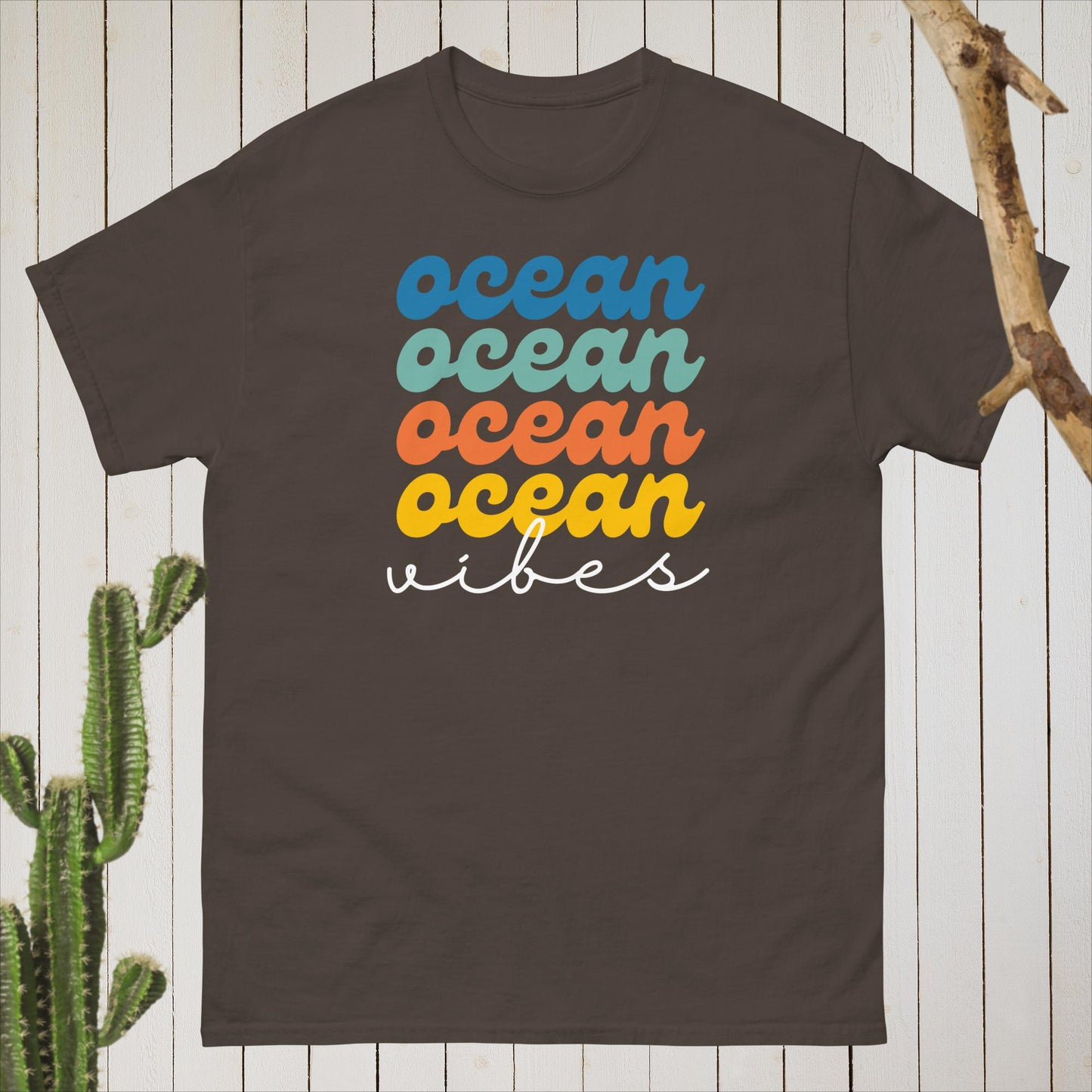 T-Shirt Rétro Ocean Vibes