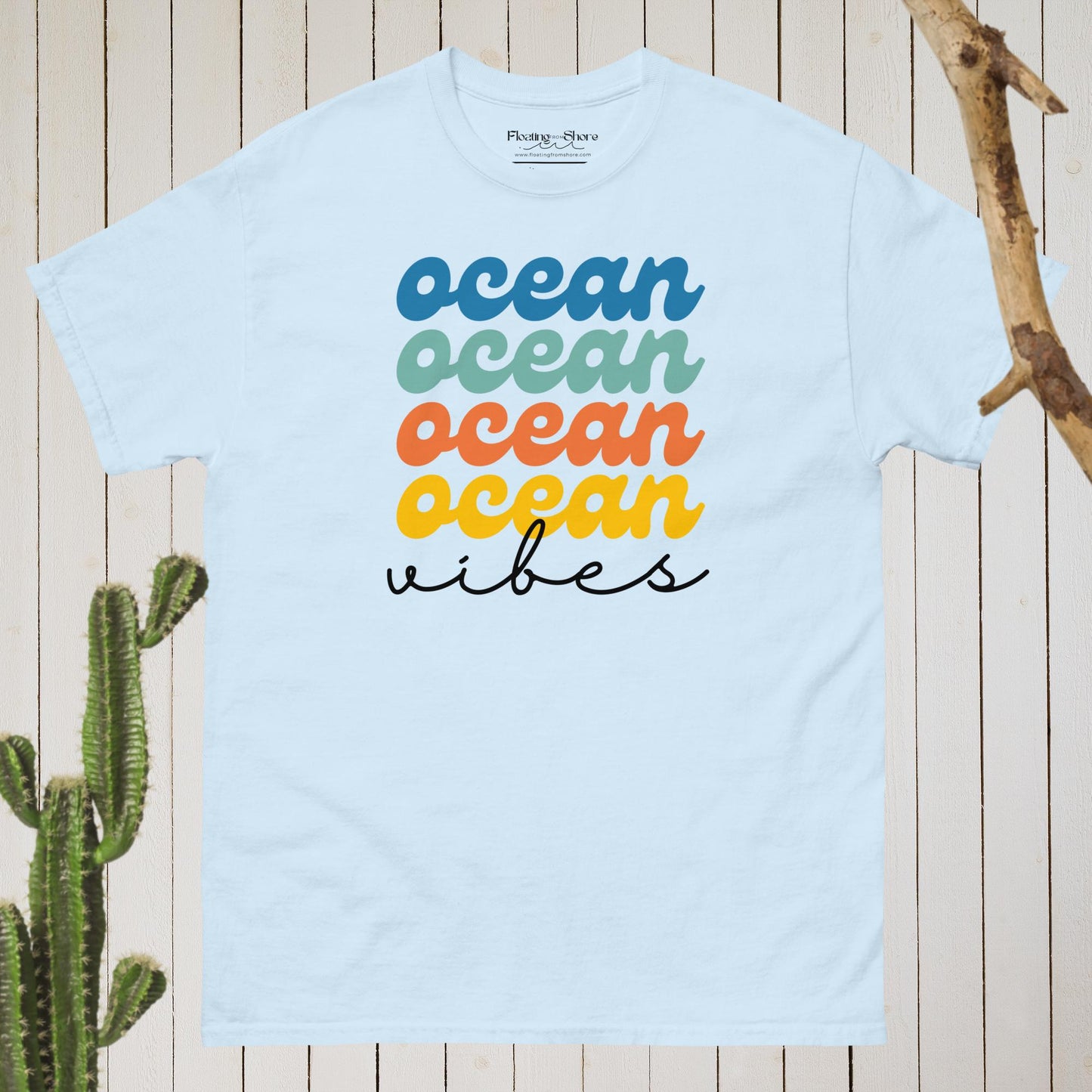 T-Shirt Rétro Ocean Vibes