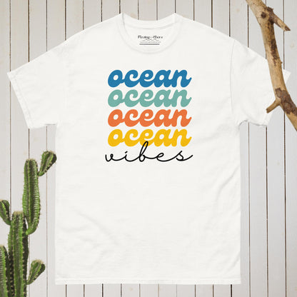 T-Shirt Rétro Ocean Vibes