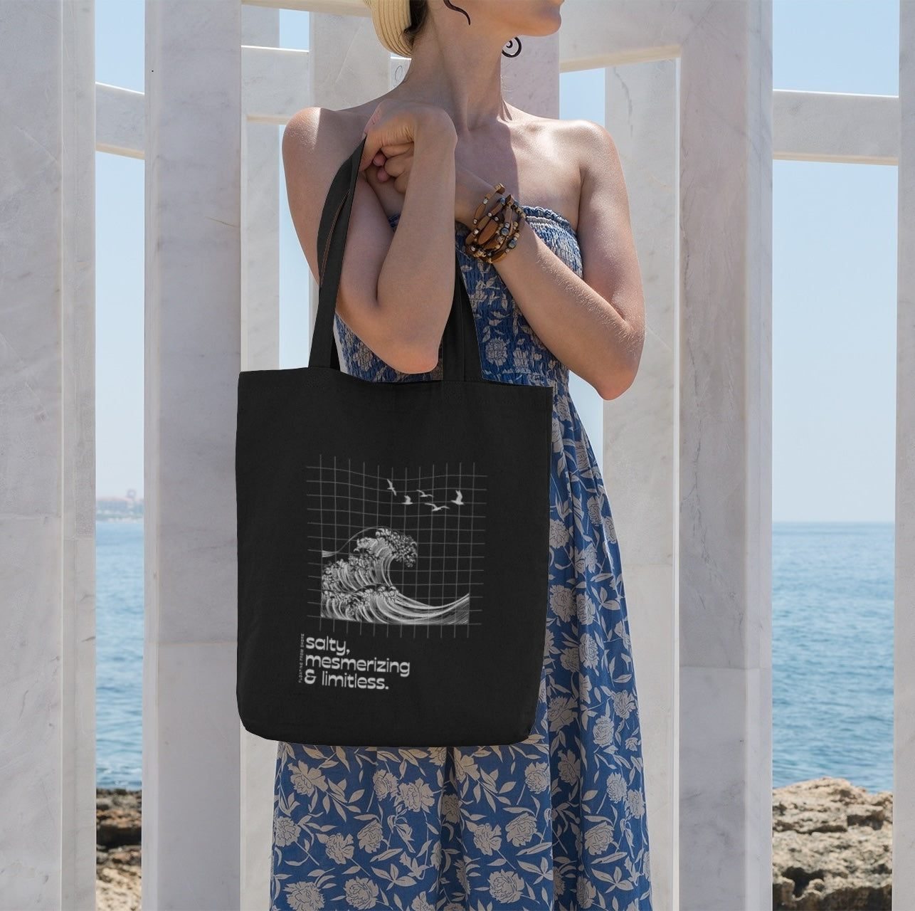 Salty, Mesmerizing & Limitless Tote Bag