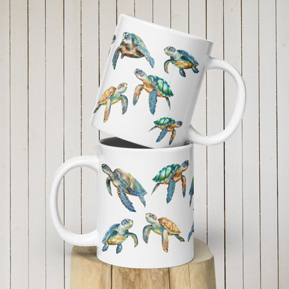 Sea Turtles Ceramic Mug