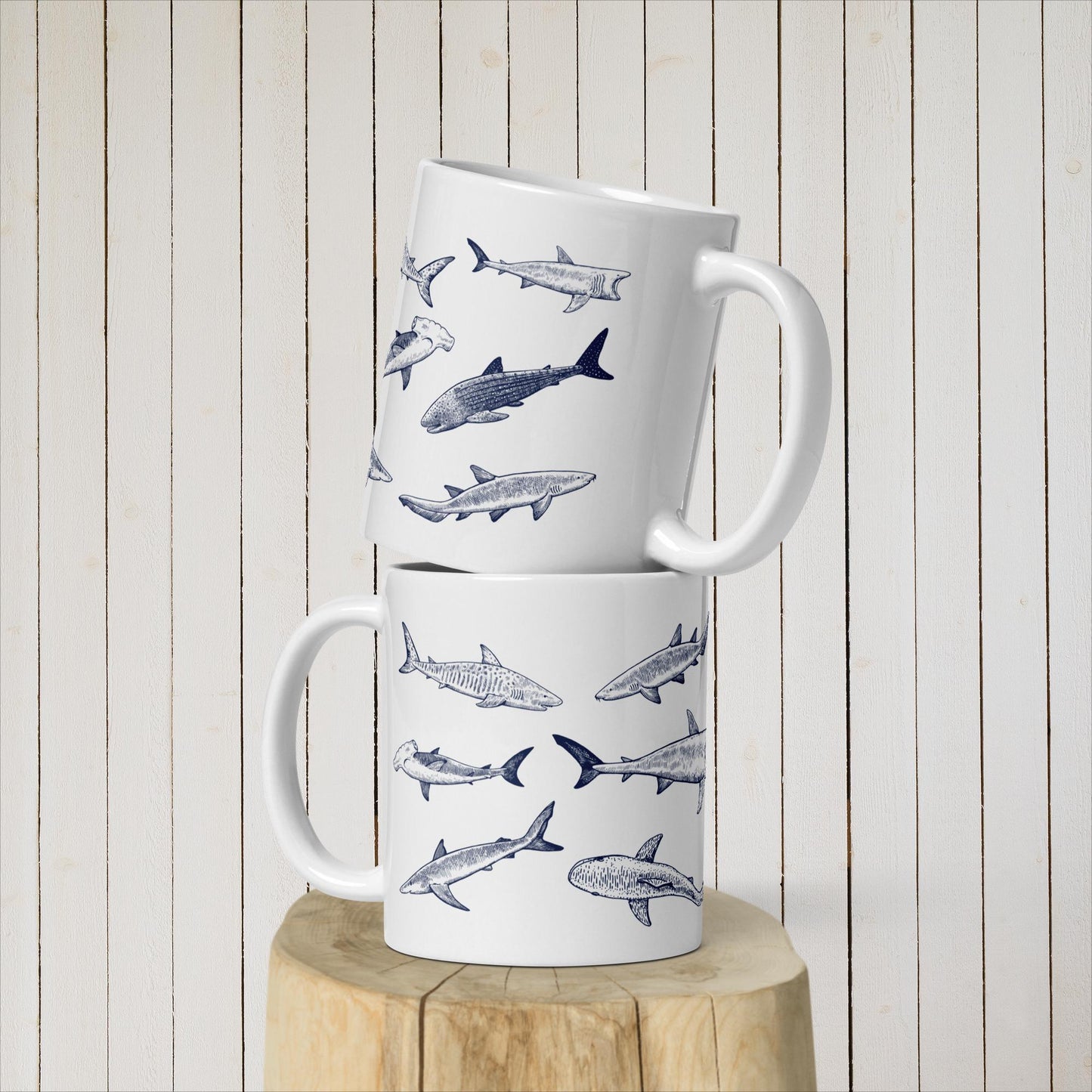 Sharks Ceramic Mug