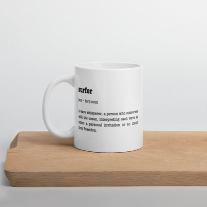 Surfer Definition Ceramic Mug