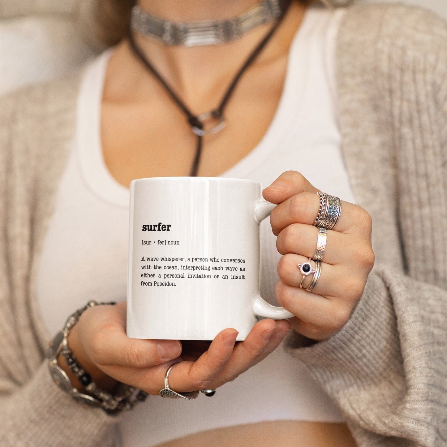 Surfer Definition Ceramic Mug