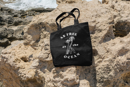 As Free As The Ocean Tote Bag