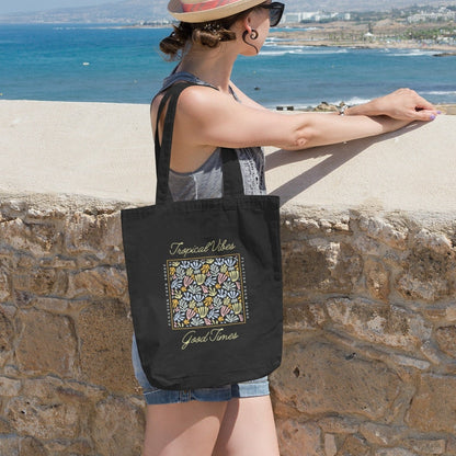 Tropical Vibes Good Times Tote Bag