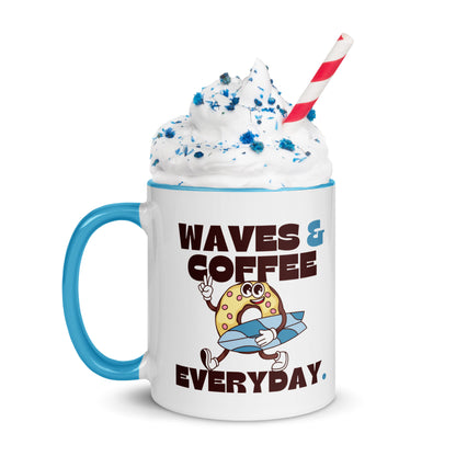 Waves & Coffee Everyday Colored Mug