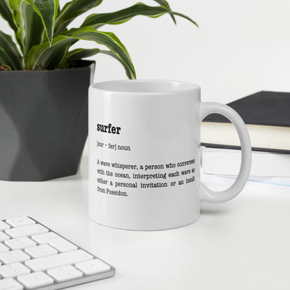 Surfer Definition Ceramic Mug