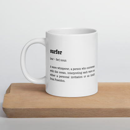 Surfer Definition Ceramic Mug